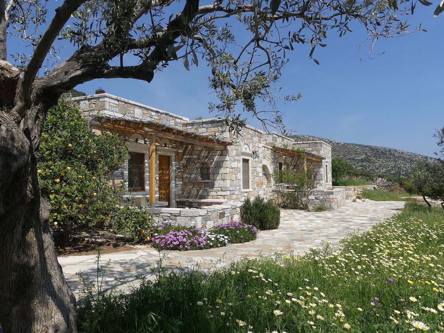 Traditional Stone-Built Cottages Azalas Moutsoúna Eksteriør bilde